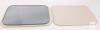 Makeup Applicator Set: Black Velvet Puffs, Brushes, Compact Mirror- new product - 5