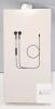 White Wired Earbuds 2-Pack with 3.5mm Jack, In-Line Mic & Remote