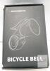 ROCKBROS Bicycle Bell, Copper Alloy, 110 dB Sound, Fits 22.2&ndash;31.8mm Handlebars
