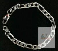 ChainsHouse 316L Stainless Steel Cuban Link Bracelet, 7" Length, 8mm Width, Silver-tone