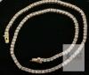 GEMSME 18K Yellow Gold Plated 4mm Cubic Zirconia Tennis Bracelet, 6.3 inches - 3