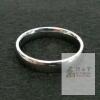 Tigrade 4mm Titanium Band Ring Size 9.5, Silver High Polish Finish, Unisex, in Box, - 2