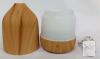 Modern Ultrasonic Essential Oil Diffuser, 130mL, USB, LED, Wood Grain, Auto-Off, Box & Cable - 2
