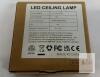 8W LED Ceiling Lamp, Round, Black, 3000K/4000K/6500K, ETL/FCC Certified, Flush Mount, 1 Pack - 2