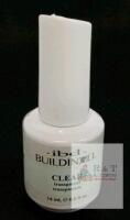 ibd Building Gel Clear 0.5 fl oz (14mL), UV/LED Curable, Transparent USA Nail Builder