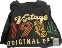 New XXL Vintage 1984 Women Dark Grey Shirt