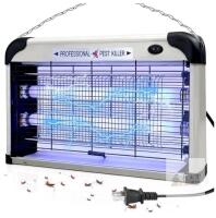 NEW Electric Bug Zapper, Dual UV Tubes, 1,500 sq ft Coverage, Indoor Hanging Chain, 20W Pest Killer