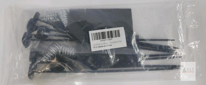 UNLRAE Cooling Fan Mounting Kit, 2 Sets, Compatible with Electric Cooling Fans