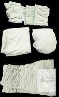 Approx Queen Size Comforter Bedding Set, 4 Pillow Cases, Flat & Fitted Sheets, Comforter (Hole in Corner)