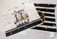 new Set of 2 &ldquo;Congrats&rdquo; Gnome Decorative Cushion Covers