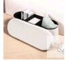 NEW B FSOBEIIALEO White Upholstered Storage Ottoman Bench, 43.3"x15"x15", 660 lbs Capacity - 2