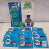 Oral-B & GUM Dental Floss Bundle (2x50m, 2x40m) + Alka-Seltzer Extra Strength Antacid (12 Packets)
