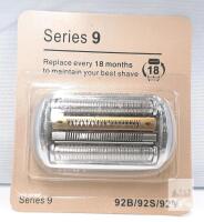 Braun Series 9 Shaver Replacement Head 92B/92S/92M, Fits 9040S 9290CC 9370CC 9390CC, New in Box