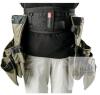 New Diamondback Denali Tool Belt System, Right Hand, Ranger Green, M<br/>Elias & Wrangell pouches + hammer & flat bar holsters on the 6 in. Classic base - 8 pockets, 16 slots, 6 loops . Retail $530 - 3