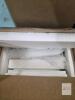 NEW ChooChoo MC2503-WH Wall Cabinet, 21.65" W x 10.24" D x 22.83" H, White, Engineered Wood - 5