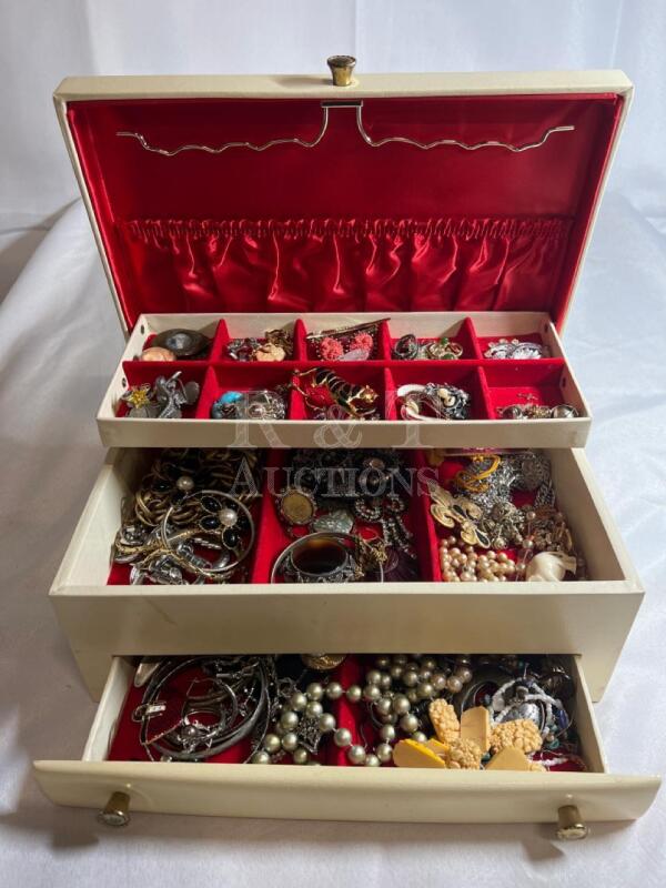 Large Unsorted Jewellery Box