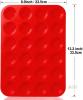 4 New 24-Mini Cups Silicone Muffin Pans, Reusable Cupcake Baking Pan Moulds, Nonstick BPA Free Silicone, 8.9" &times; 13" Each - 3