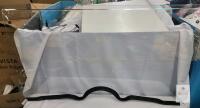 NEW ATV Full Clear Polycarbonate Windshield with Mounting Hardware, 49 ⅝"&times;27 &frac34;"