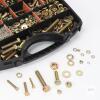 New Cimeton 1,045-Piece Grade 8.8 Metric Flanged Hex Bolt, Nut & Washer Assortment Kit &ndash; Approx. Retail Value $99.99 CAD - 2