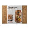 New Rolife Silent Corner Study 3D Wooden DIY Miniature House Book Nook - 2
