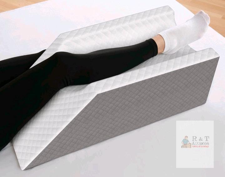 new K&ouml;lbs Single Leg Elevation Pillow &ndash; Medical-Grade Foam, Contoured Design, Machine-Washable Cover