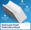 new K&ouml;lbs Single Leg Elevation Pillow &ndash; Medical-Grade Foam, Contoured Design, Machine-Washable Cover - 3