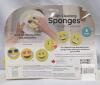 NEW Melii 6-Pack Emoji Dish Cleaning Sponges, Polyurethane Foam, 2.75" Diameter, Super Absorbent - 2