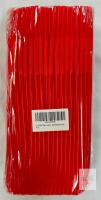 NEW 200 Red Disposable Bendy Straws, 8.26" x 0.2", Food-Grade Polypropylene