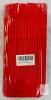 NEW 200 Red Disposable Bendy Straws, 8.26" x 0.2", Food-Grade Polypropylene