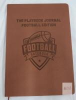 New - The Playbook Journal Foorball Edition Football Notebook .