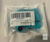 12x Fluorescent Skull Bicycle Valve Stem Caps Blue/Red, Plastic, Fits Schrader, Model X003QDX2I1 - 2