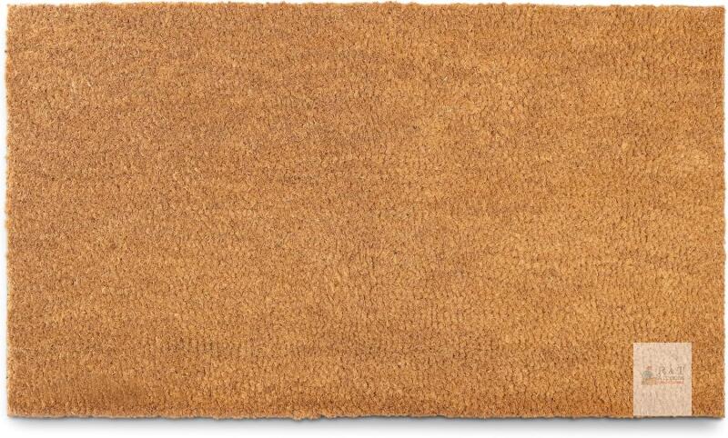 MAINEVENT Plain Coir Blank Doormat Coir 30x17 Inch for Screen Printing, Blank Door Mat for Crafts, Plain Welcome Mat for Small Biz