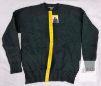 NEW Matty M Pullover Sweater, Women's Small/Petite, Dark Green, 100% Cotton, Ribbed Knit
