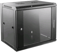 PrimeCables 6U Server Rack w/2 AC Powered Ventilation Fans - New