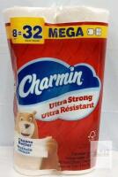 Charmin Ultra Strong Toilet Paper 8 Mega Rolls, 2-Ply, 220 Sheets per Roll, FSC Certified