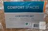 new Comfort Spaces Enya Twin/Twin XL Pink Gold Foil Comforter 3-Piece Set CS10-0976 open bag - 4