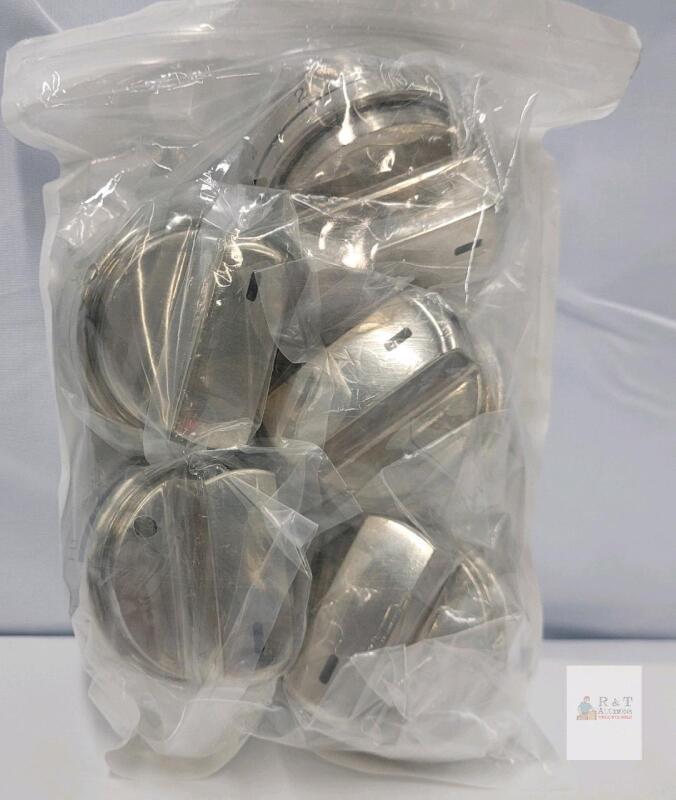 LG AEZ73453509 Gas Range Control Knobs, Set of 5, Stainless Steel Finish