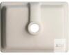 NEW KDKSC 8016 Ceramic Undermount Bathroom Sink, Rectangular, 15.7"x11.7", Overflow, White - 2