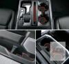 Auovo Cup Holder Insert Liners for Ford F150 Accessories 2023 2022 2021 Anti-dust Center Console Door Pocket Mat Interior Red Trim (33pcs/Set)