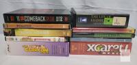 Mixed Lot: Box Sets - DVD & Audiobook - Elvis, John Adams, Elizabeth I, Pompeii, Travel PREOWNED