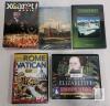 Mixed Lot: Box Sets - DVD & Audiobook - Elvis, John Adams, Elizabeth I, Pompeii, Travel PREOWNED - 3