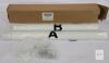 Adjustable Closet Rod, 17-40 Inches, White, Includes Mounting Hardware