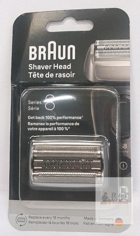 Braun 83M Series 8 Shaver Head Replacement, Compatible with Multiple Models, Made in Germany