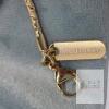 MOUTAKEY Gold Chain Purse Strap Replacement with Adapter Tabs, 47" Length, 0.4" Width - 2