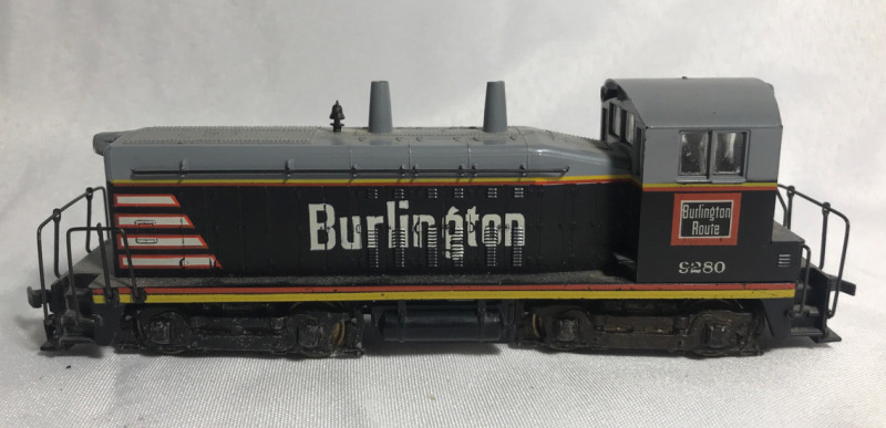 Vintage Athern Burlington 9289 HO Gauge Toy Train