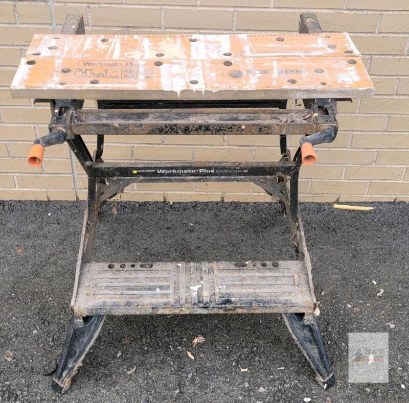 Black & Decker Workmate Plus Portable Workbench/Vise, Steel Frame, 350 lb Capacity