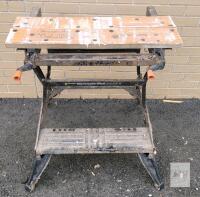 Black & Decker Workmate Plus Portable Workbench/Vise, Steel Frame, 350 lb Capacity