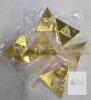 NEW Zelda Triforce Gold Lapel Pin, Metal, 1" Size, Pin Back, Set of 5+, MDES* - 2