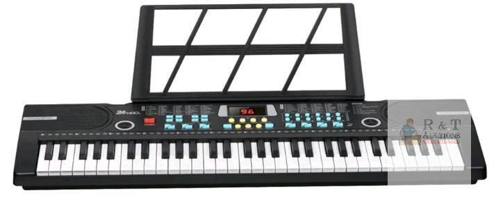NEW ORIGINAL PACKAGING Maxci 61-Key Electronic Keyboard, Built-in Stereo Speakers, LED Display, Boxed with Accessories
