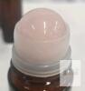 NEW Amber Glass 10ml Roller Bottles with Rose Quartz Rollerball, Gold Cap, 2-Pack, Accessories Included - 2